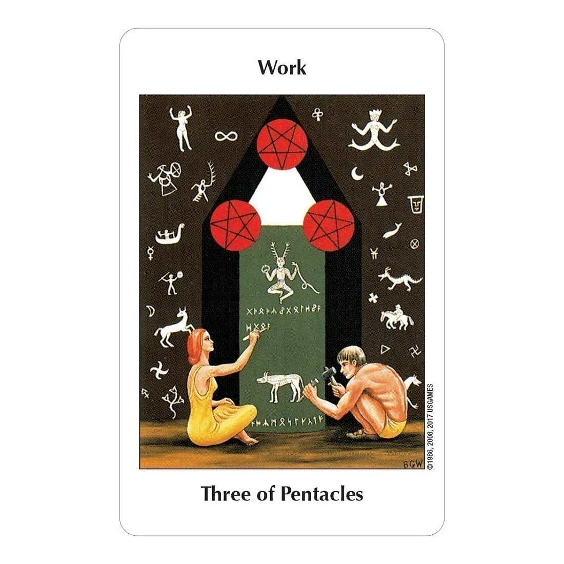 Barbara Walker Tarot in a Tin