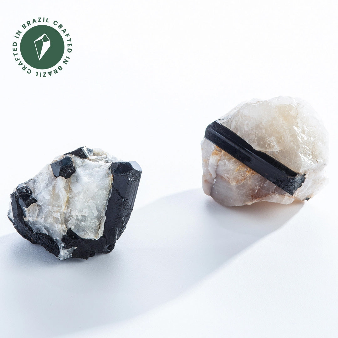 Black Tourmaline Clusters (3" - 4")