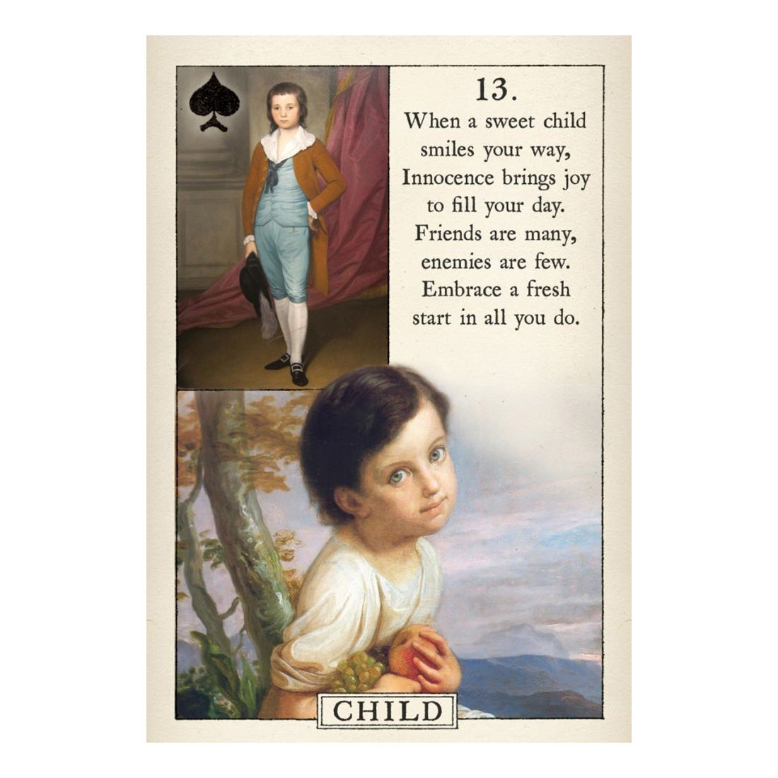 Blue Bird Lenormand