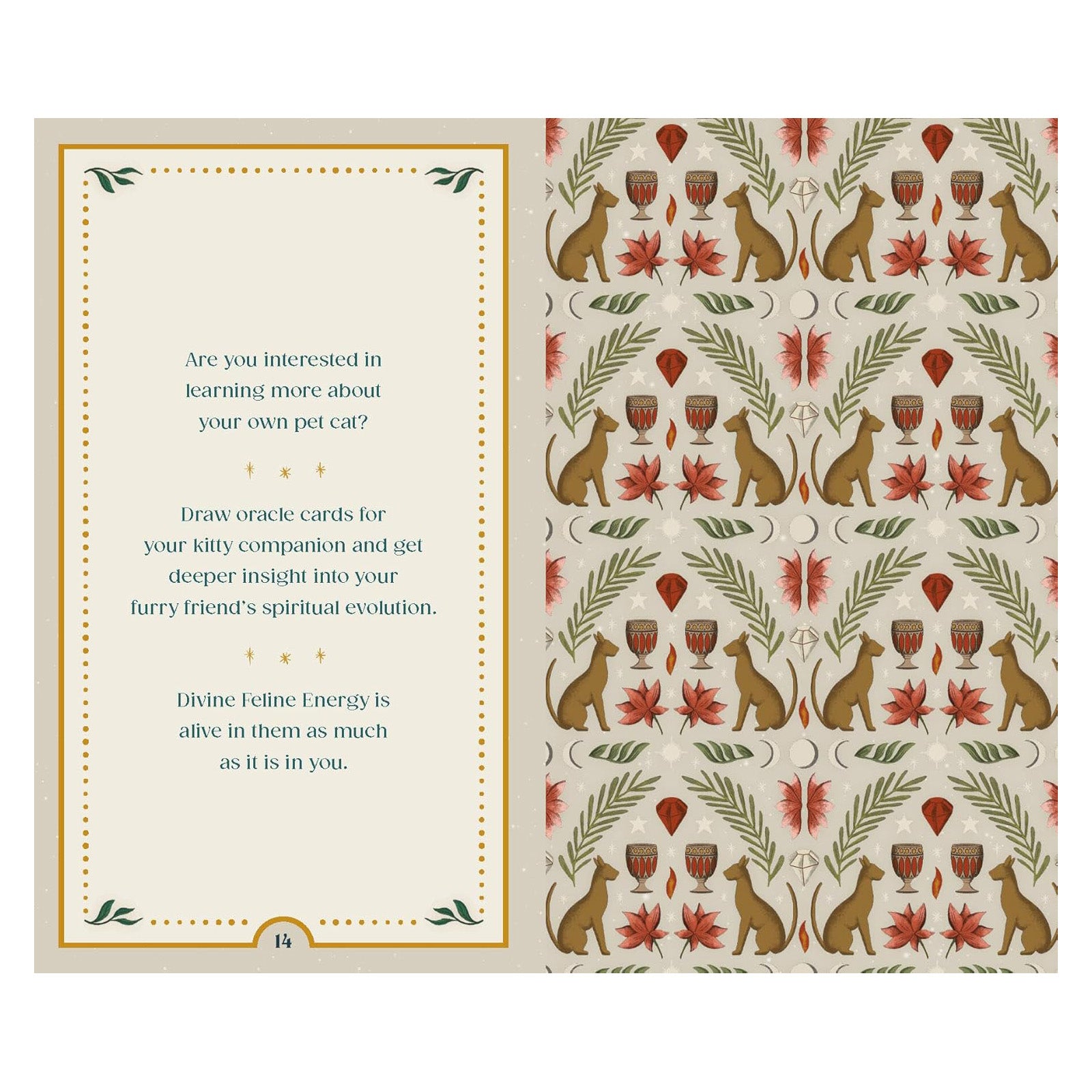 Cat Gods, Goddesses, Deities, and Demons Oracle Deck