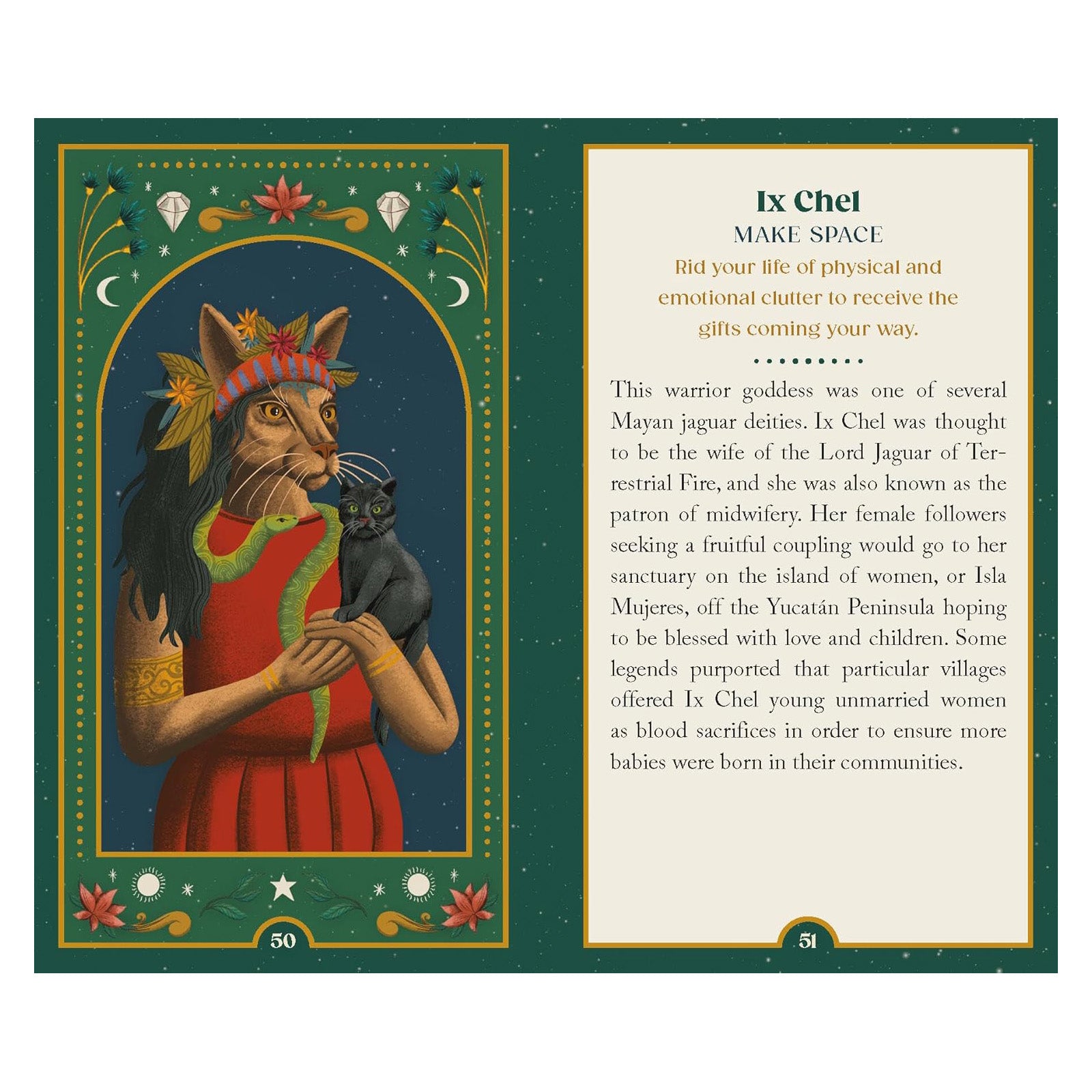 Cat Gods, Goddesses, Deities, and Demons Oracle Deck