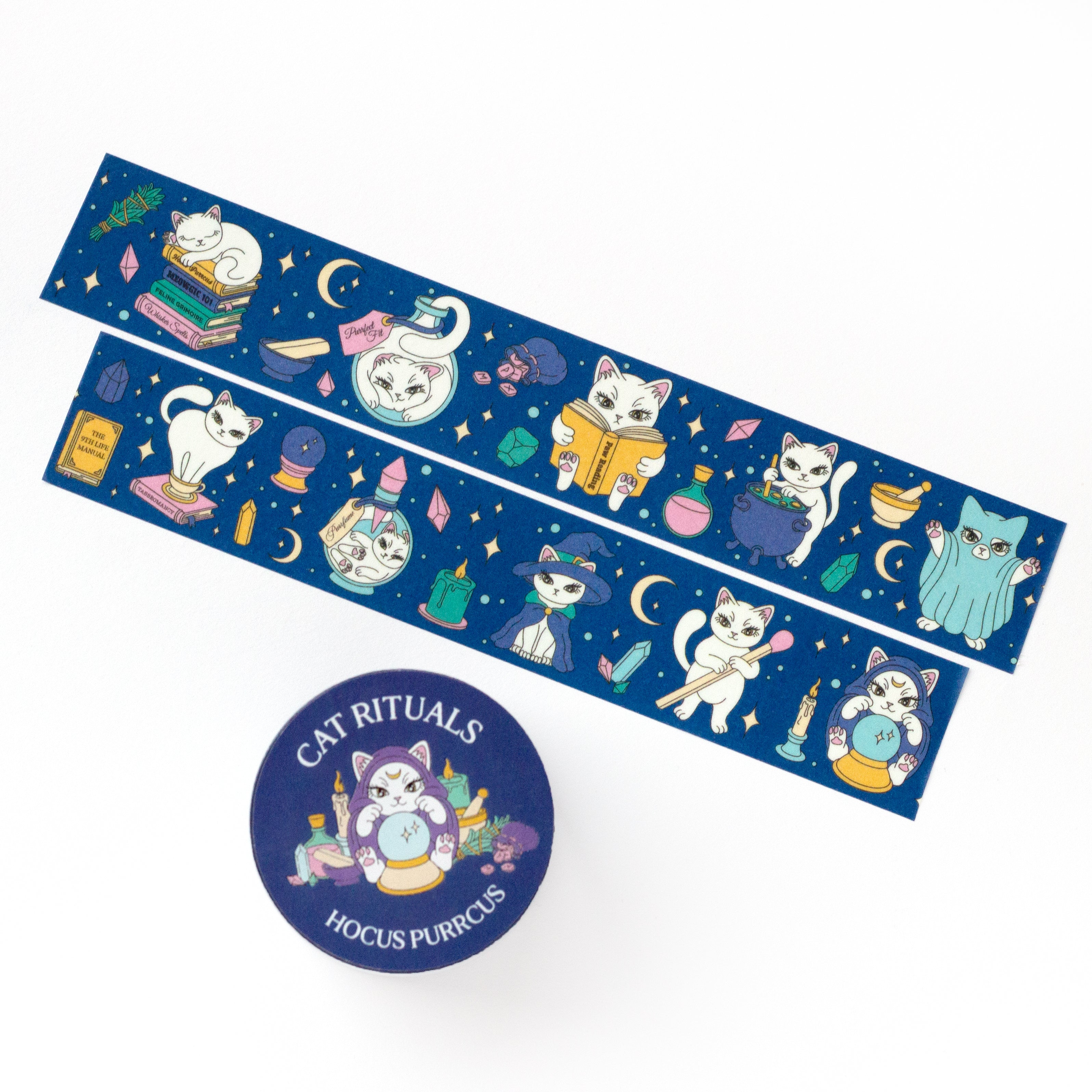 Cat Rituals - Hocus Purrcus Washi Tape