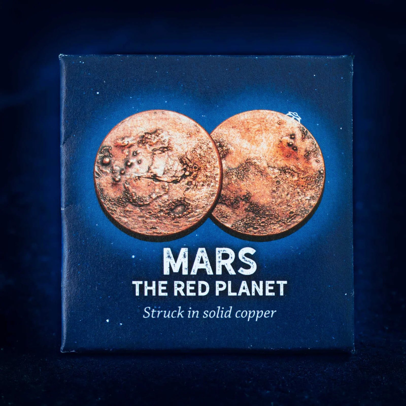 Copper Mars Coin - 1.25 Inches