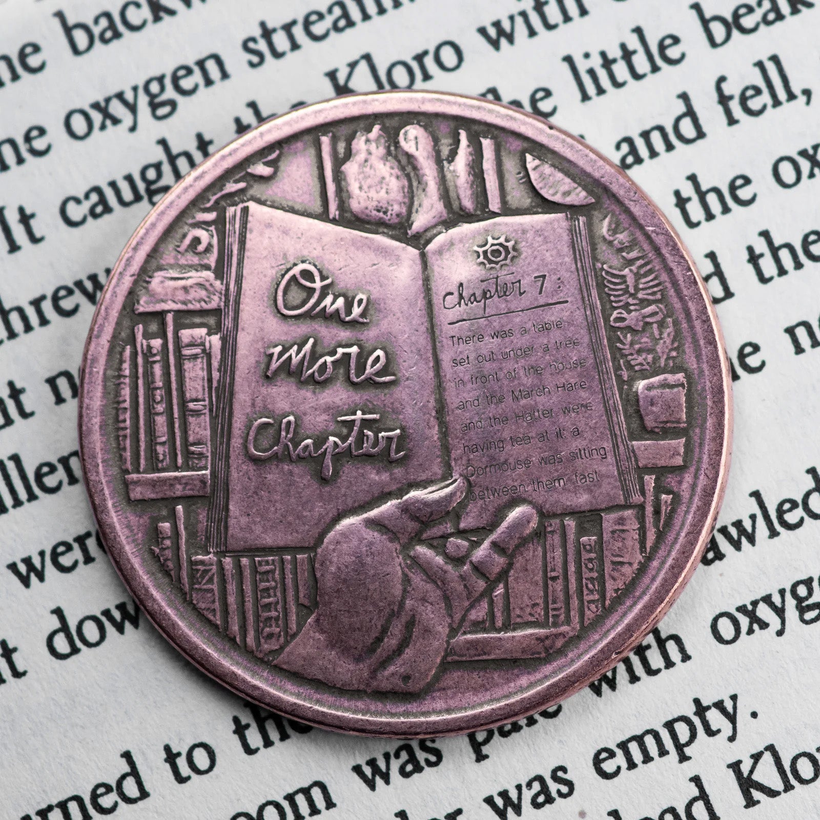 Copper One More Chapter / Go to Bed Decision Maker Coin