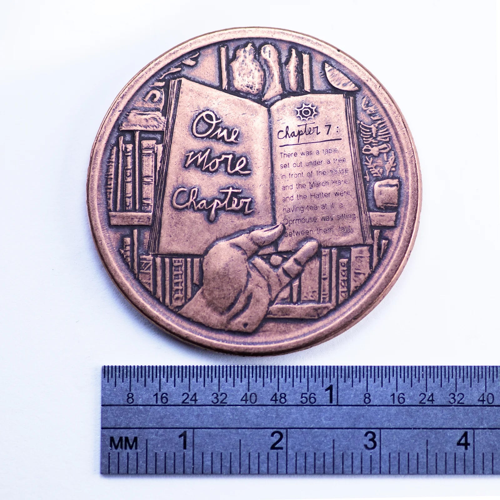 Copper One More Chapter / Go to Bed Decision Maker Coin