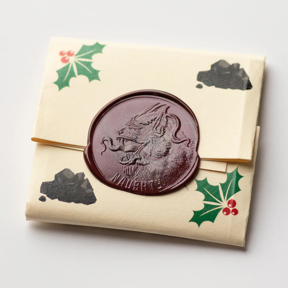 Copper Naughty / Nice Decision Maker Coin