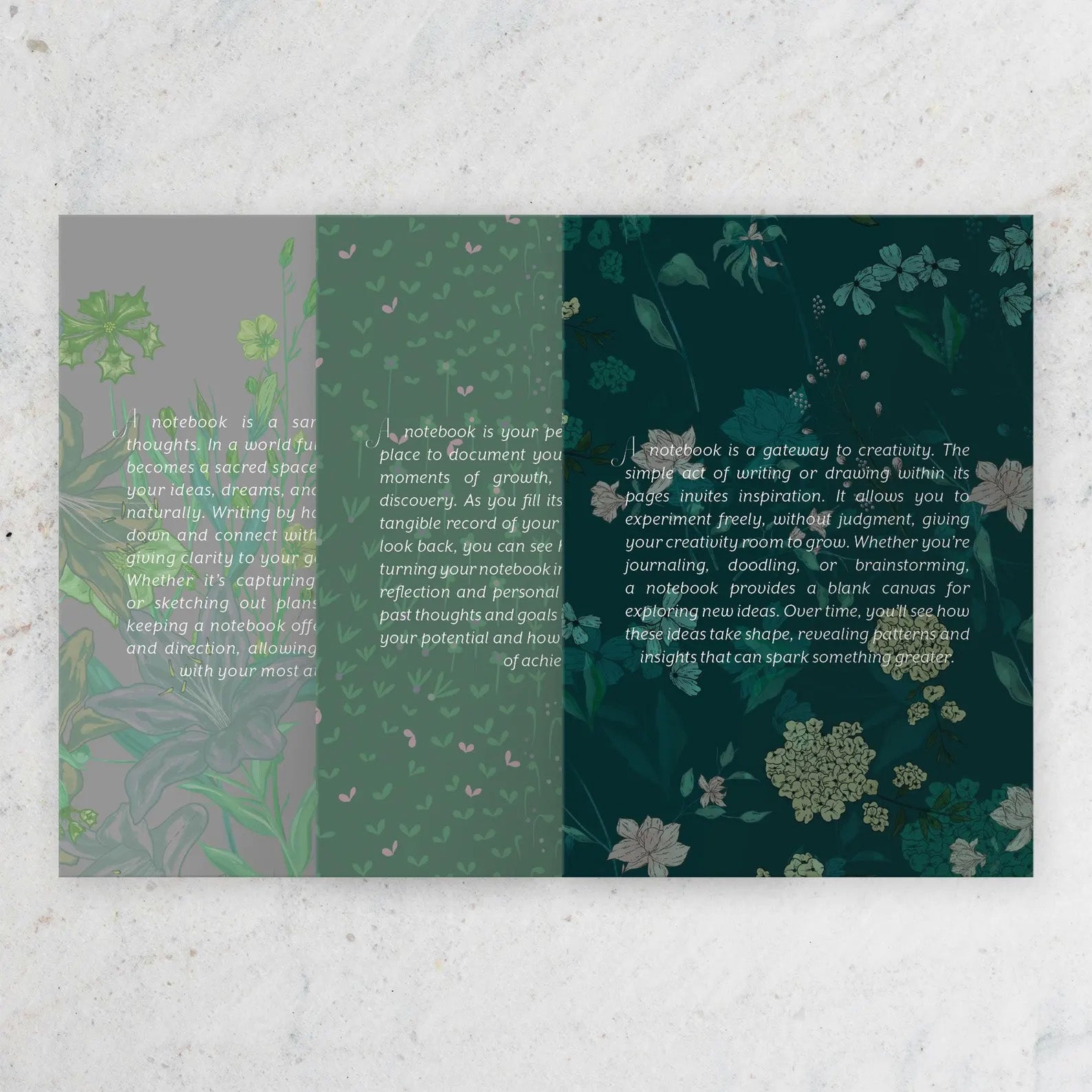 Floral Notebooks