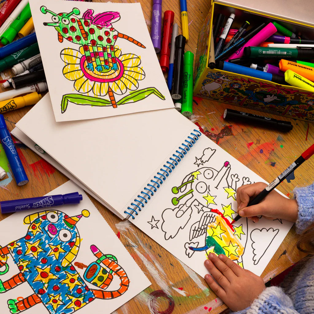 Gentle Thrills Coloring Book