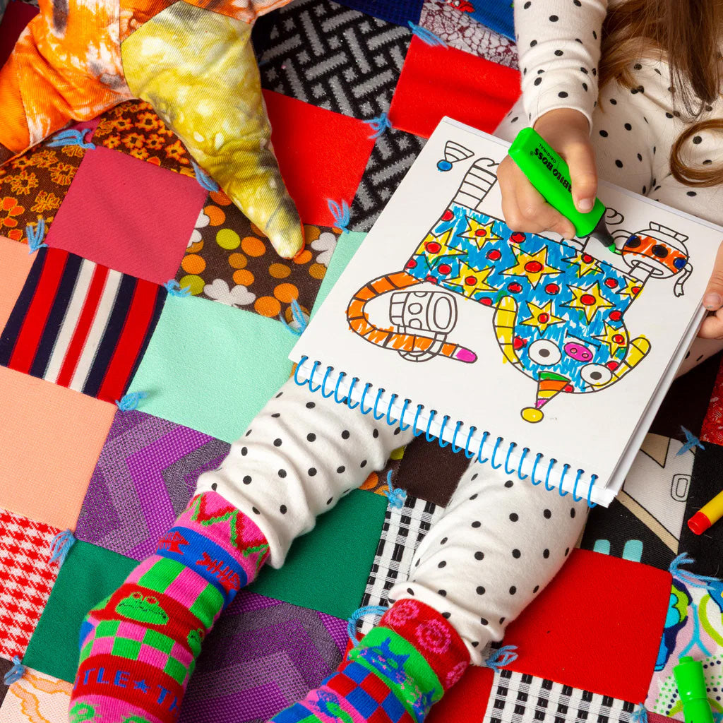 Gentle Thrills Coloring Book