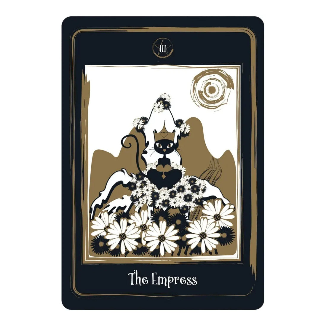 Golden Black Cat Tarot
