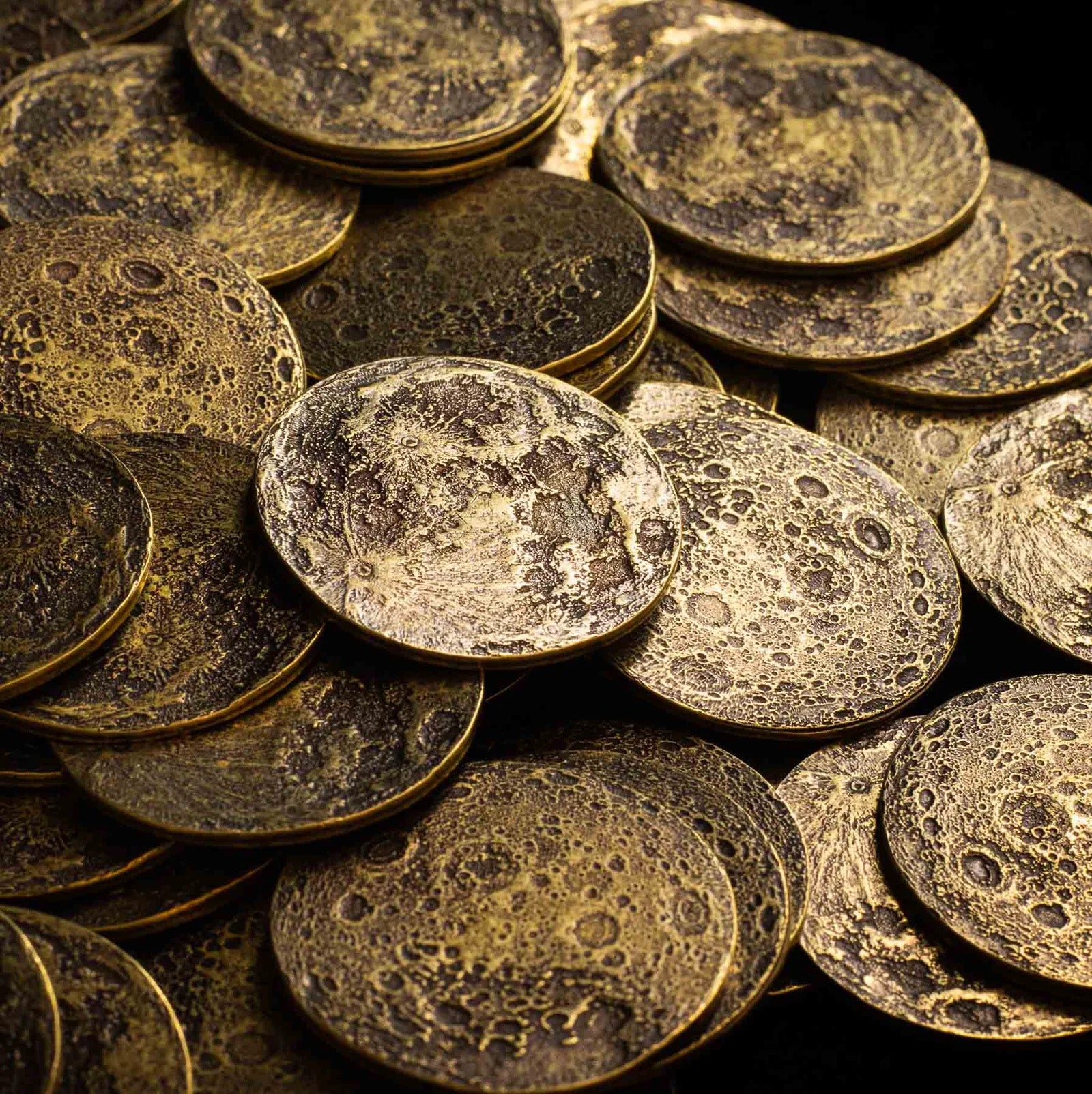 Harvest Moon Brass Coin - 1 inch