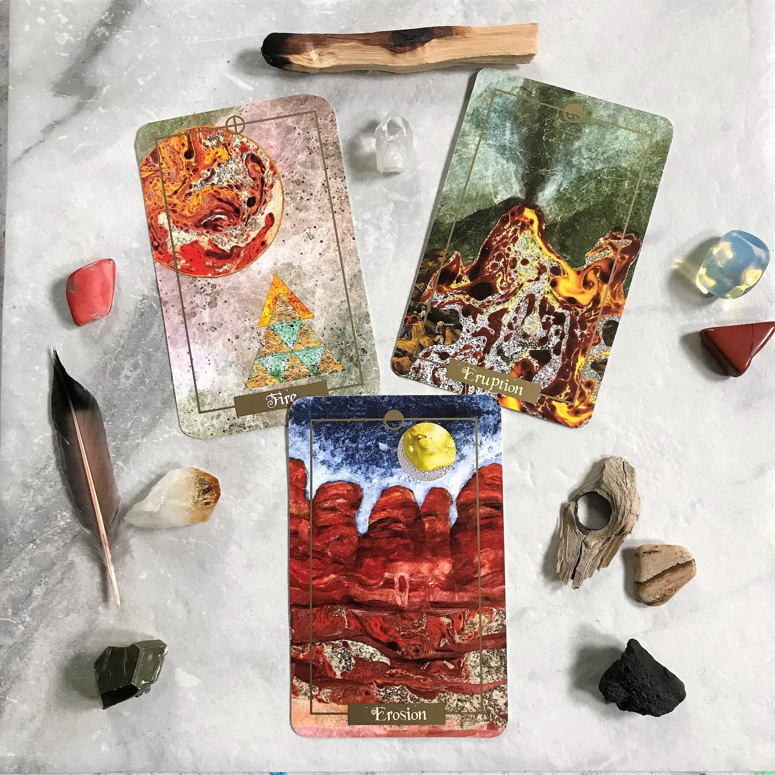 The Illuminated Earth Oracle Deck