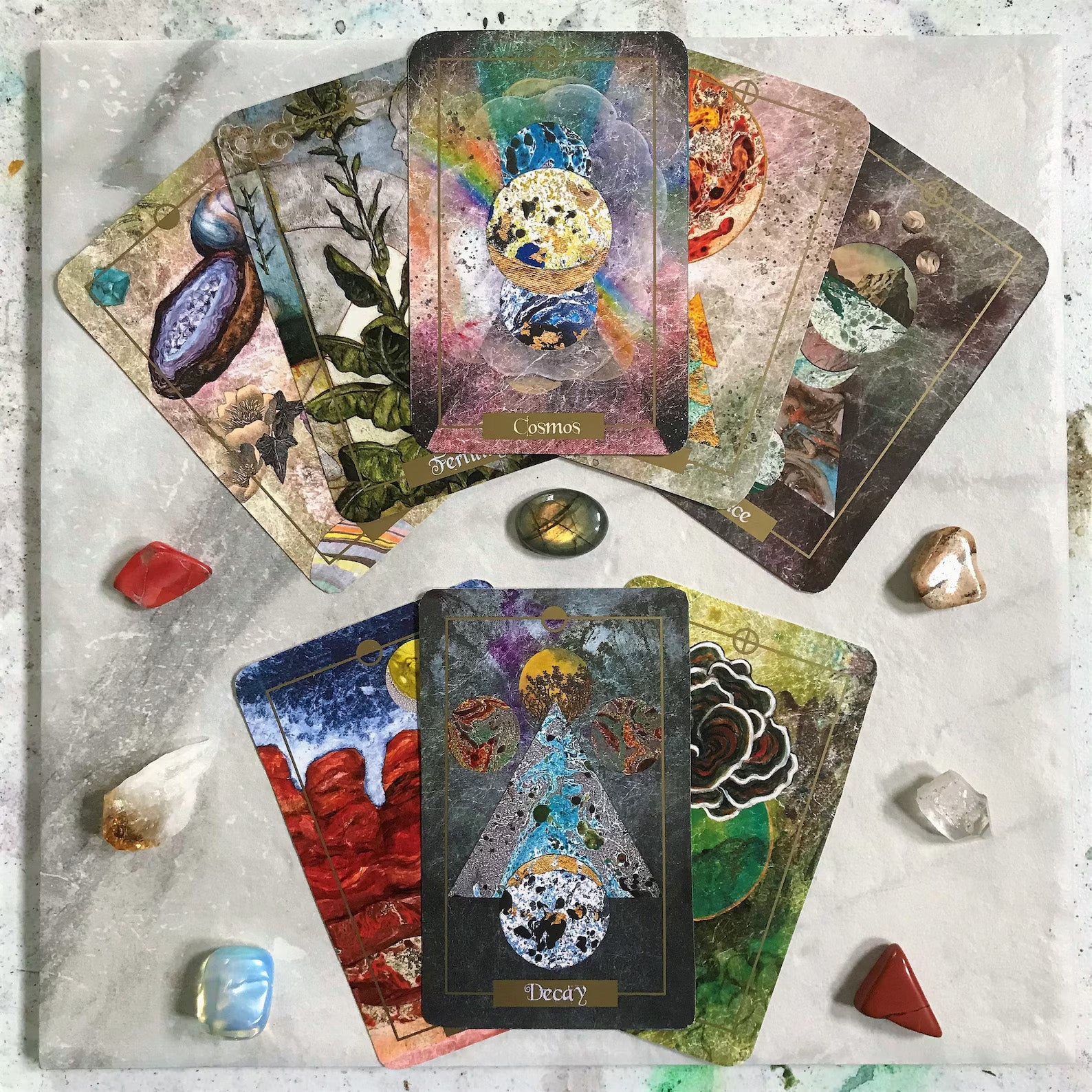 The Illuminated Earth Oracle Deck