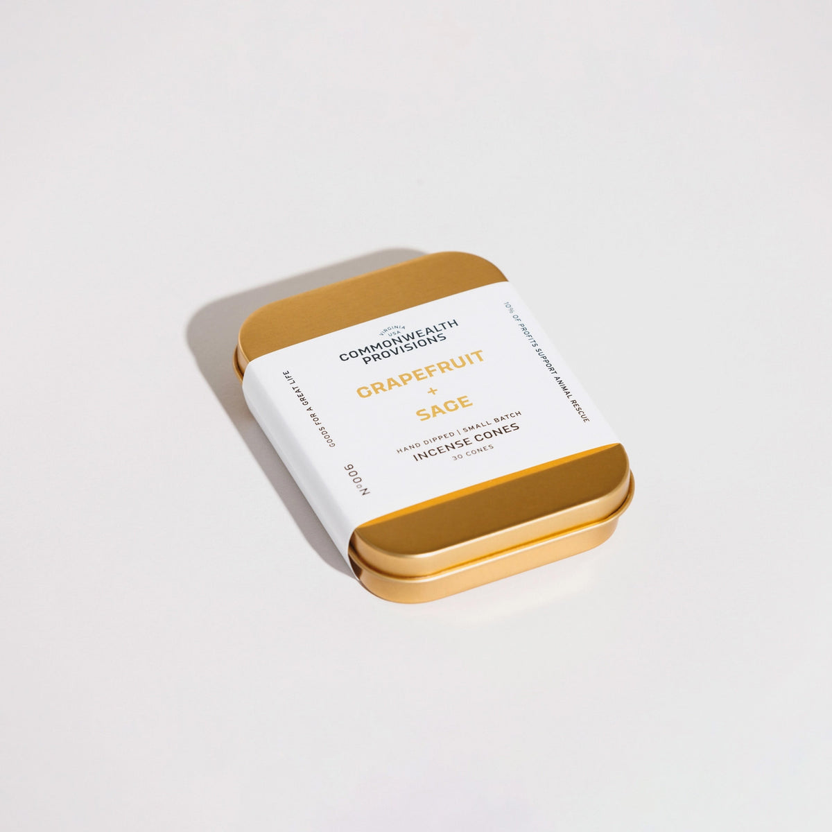 Incense Cones - Grapefruit + Sage