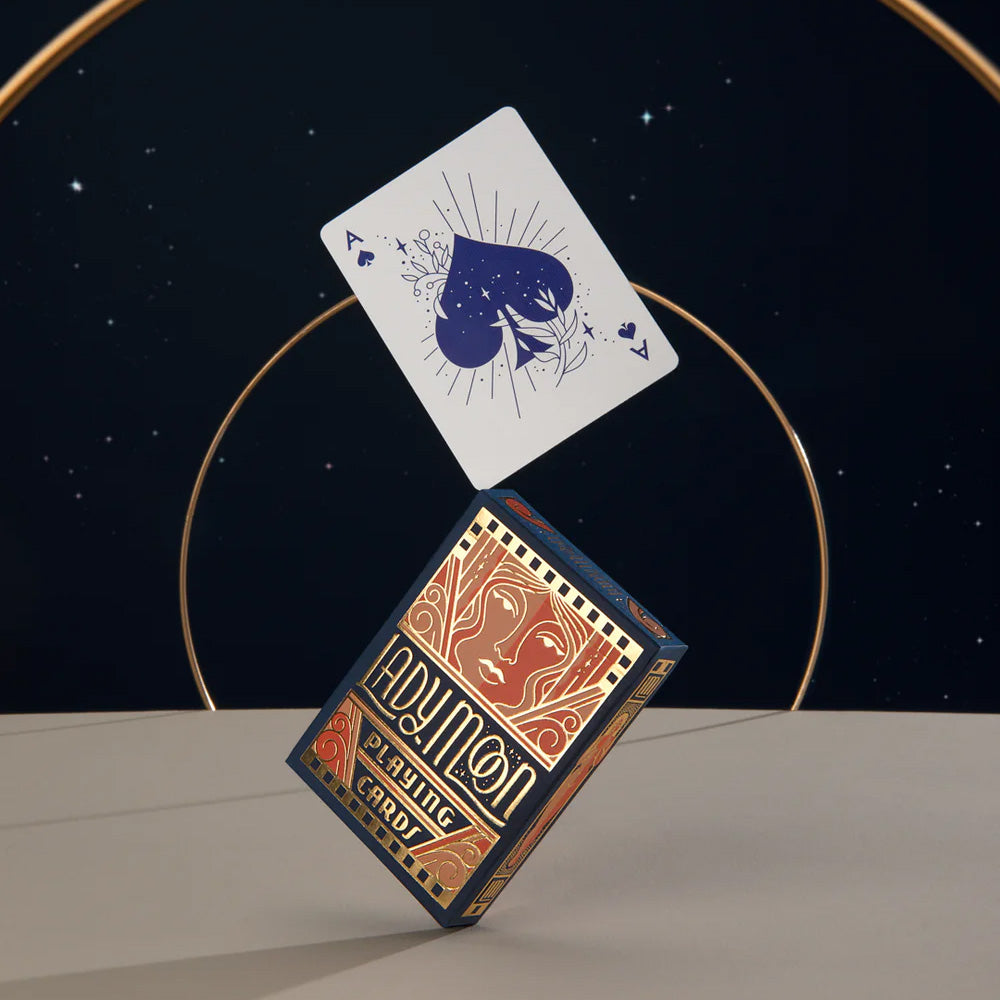 Lady Moon Playing Cards