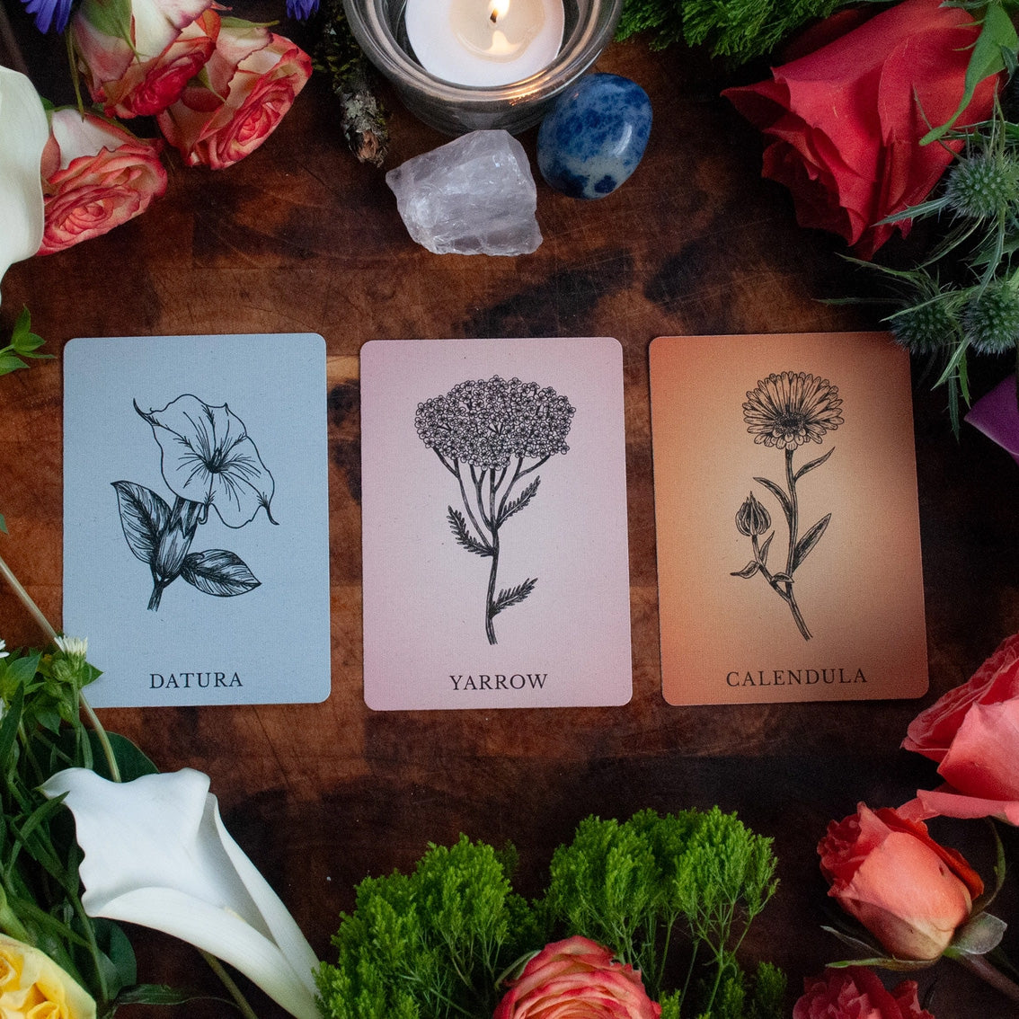 Magic Flowers Oracle Deck