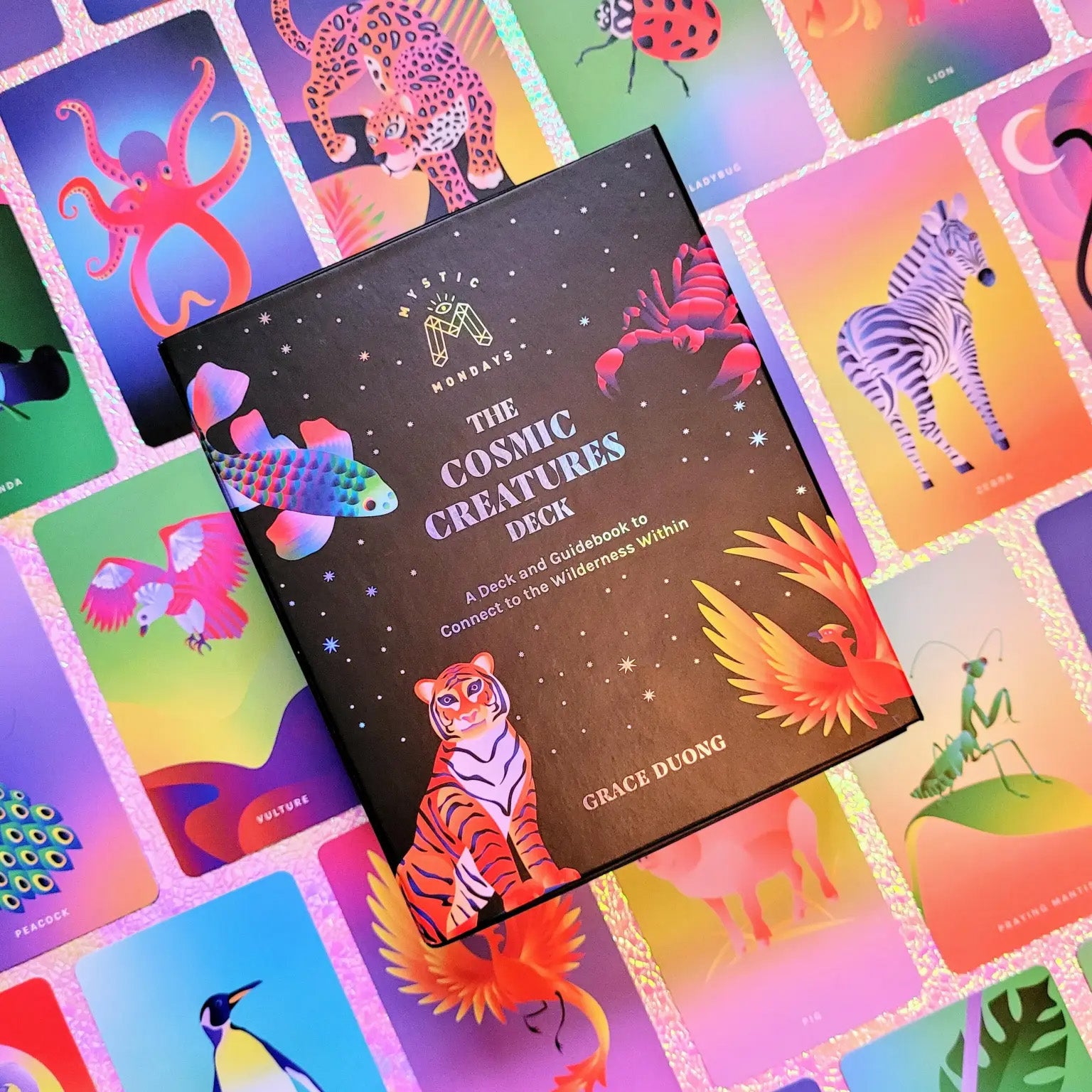 Mystic Mondays: The Cosmic Creatures Deck by Grace Duong