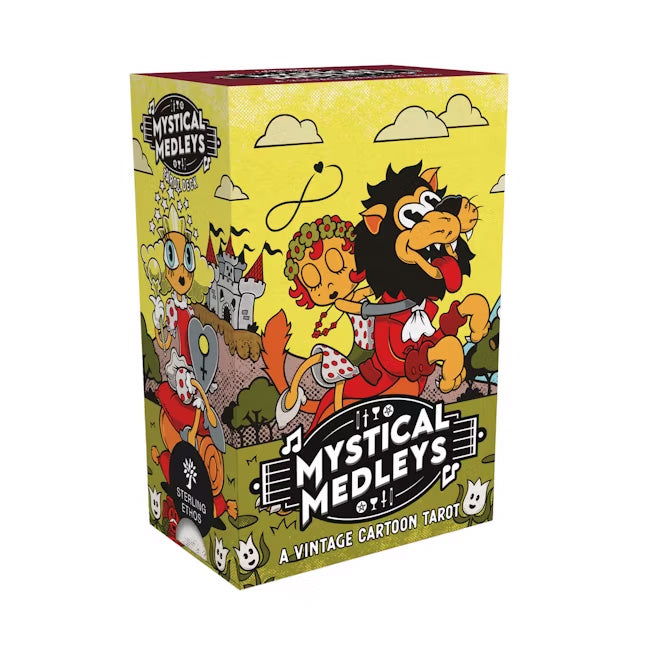 Mystical Medleys: A Vintage Cartoon Tarot Deck