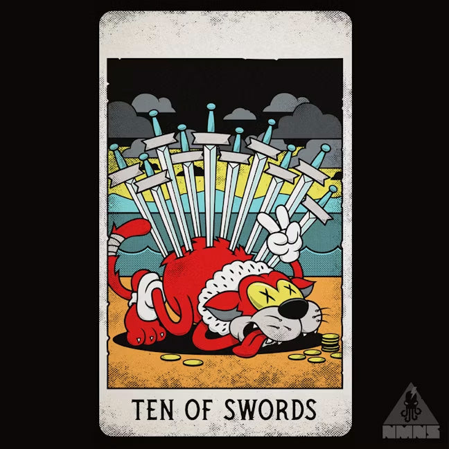 Mystical Medleys: A Vintage Cartoon Tarot Deck