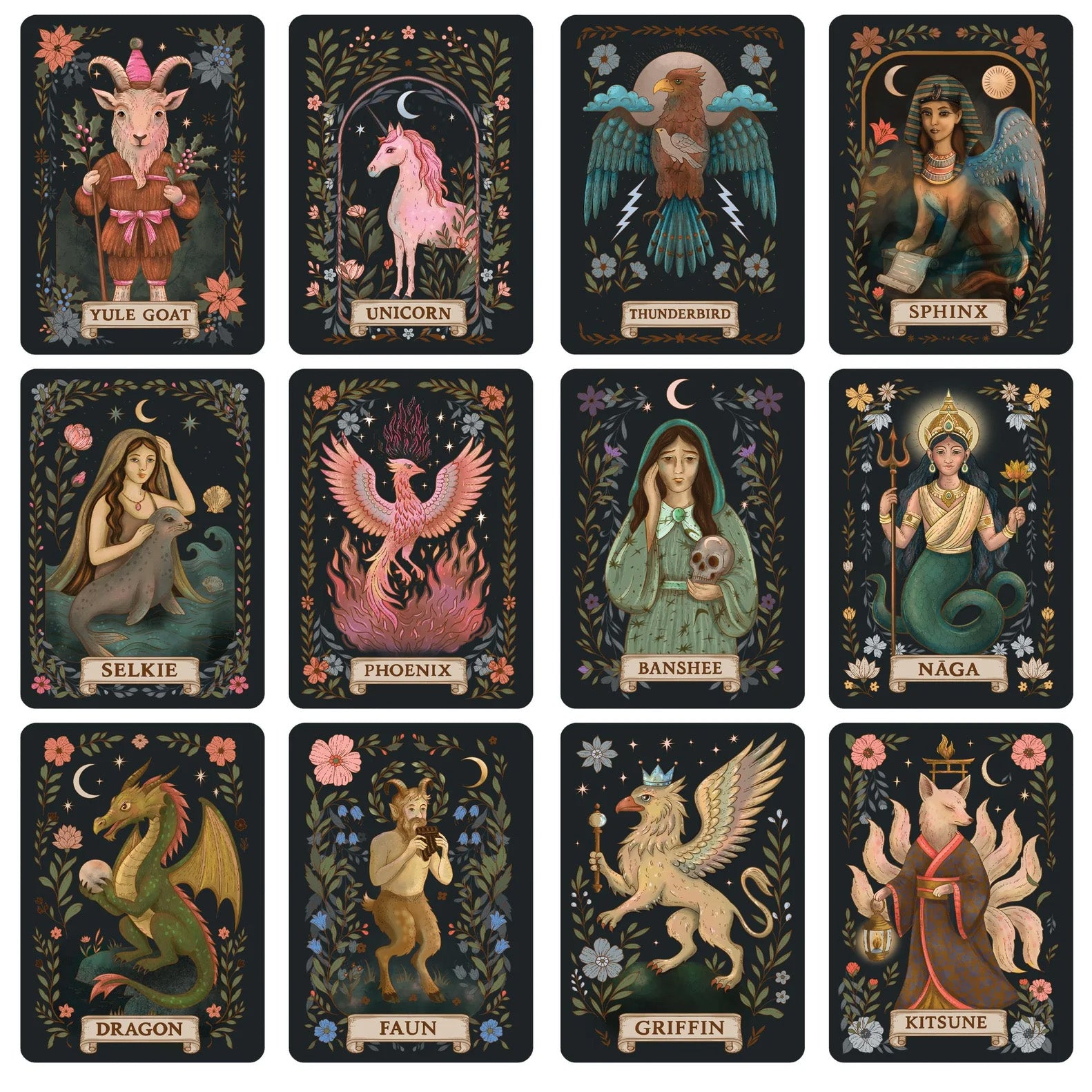 Mythic Realms Oracle Cards by Kerri Snook