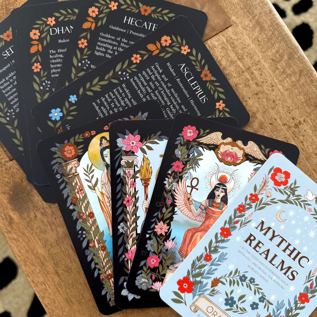 Mythic Realms Oracle Cards by Kerri Snook