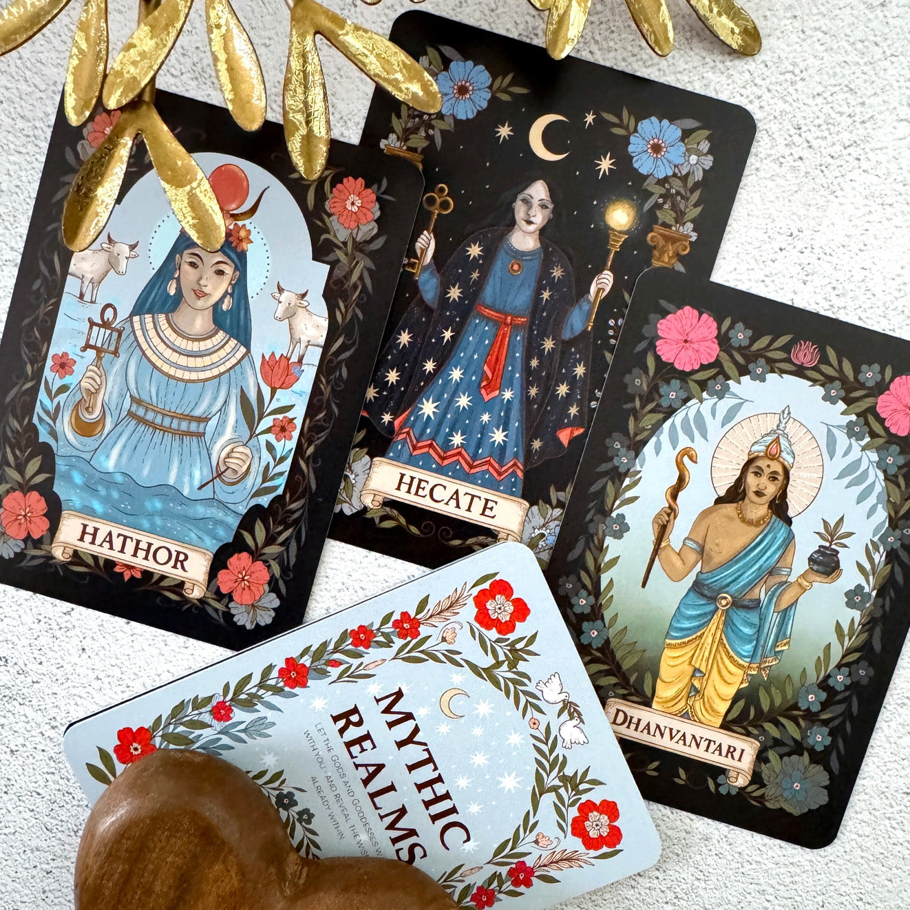 Mythic Realms Oracle Cards by Kerri Snook