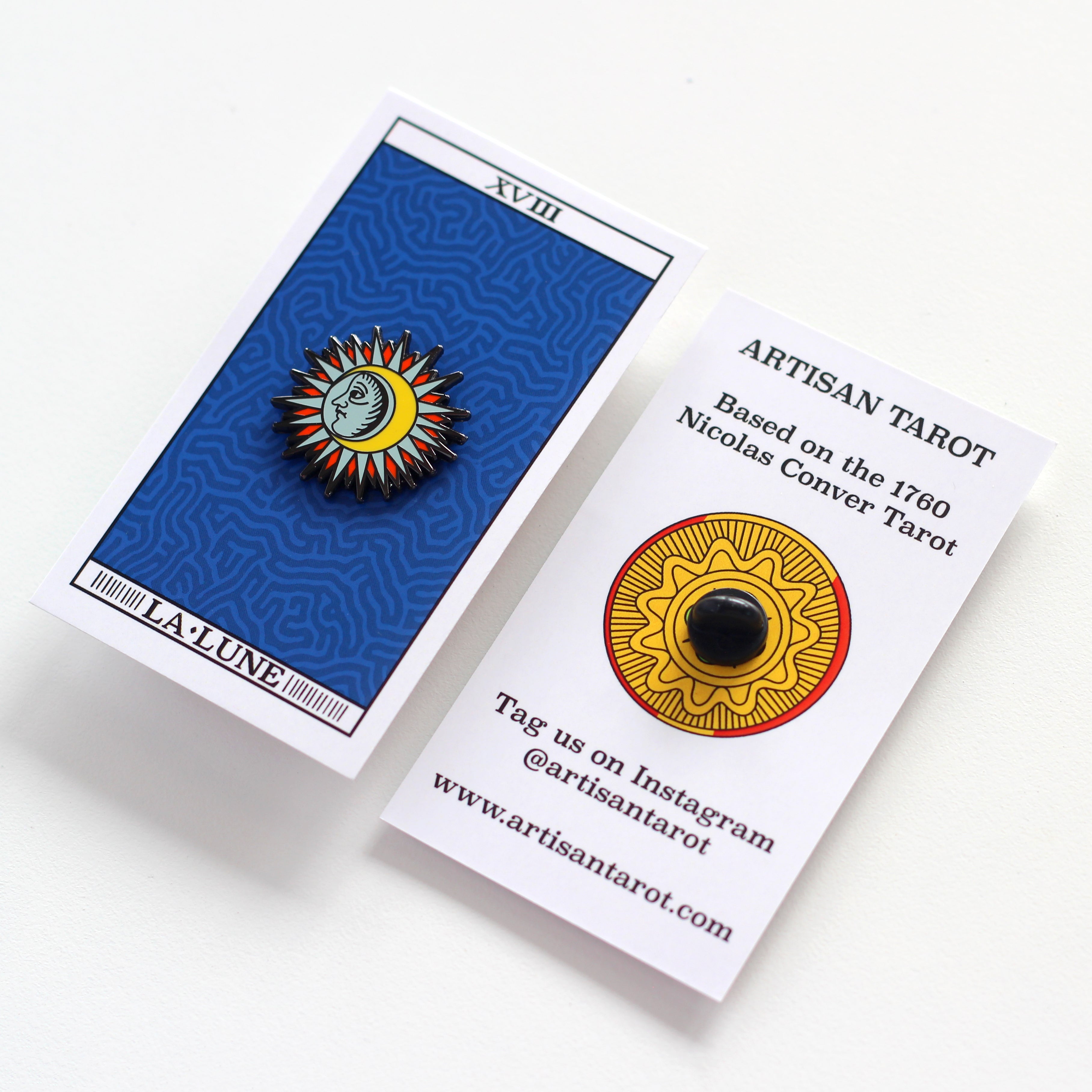 Nicolas Conver Moon Pin