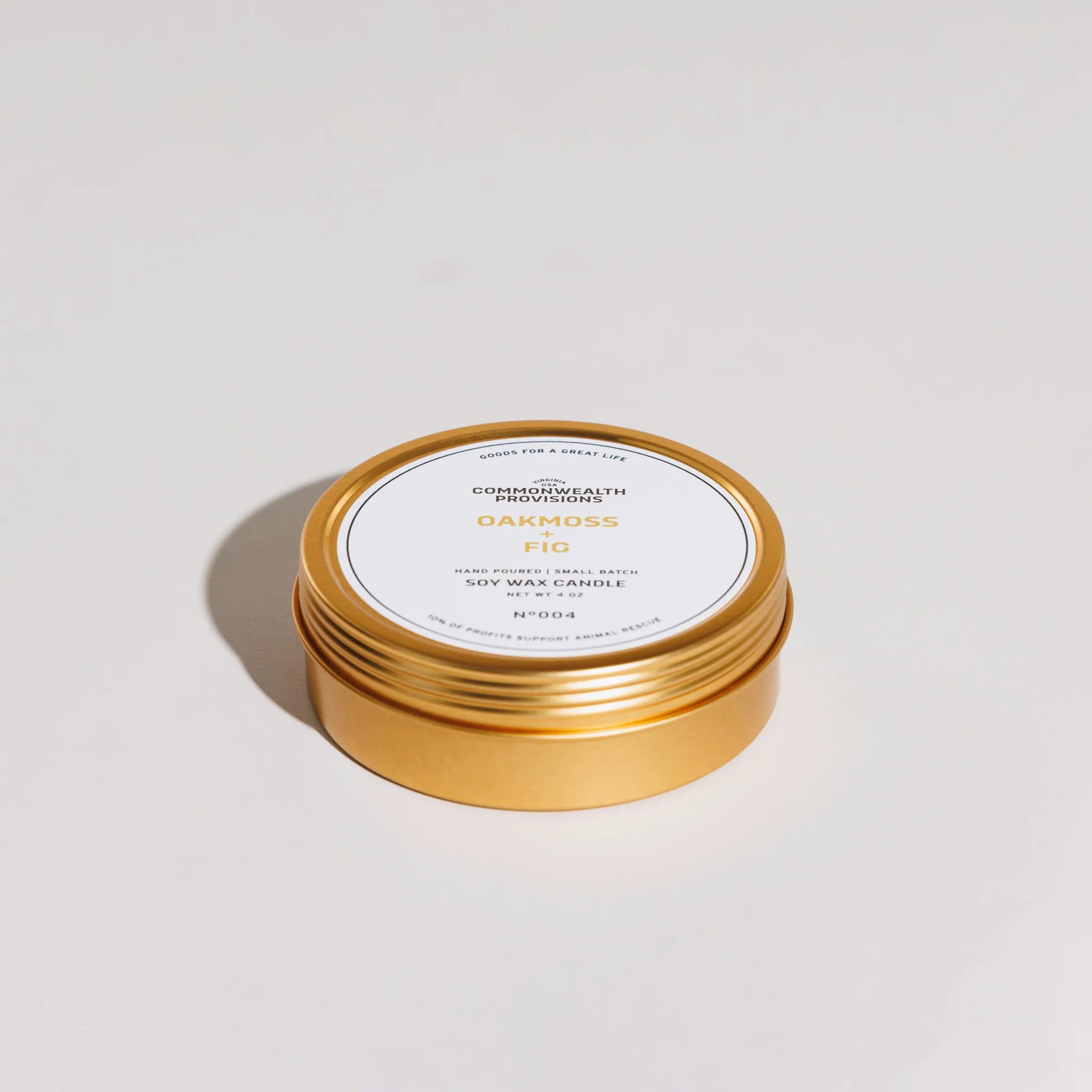 Oakmoss + Fig Travel Candle
