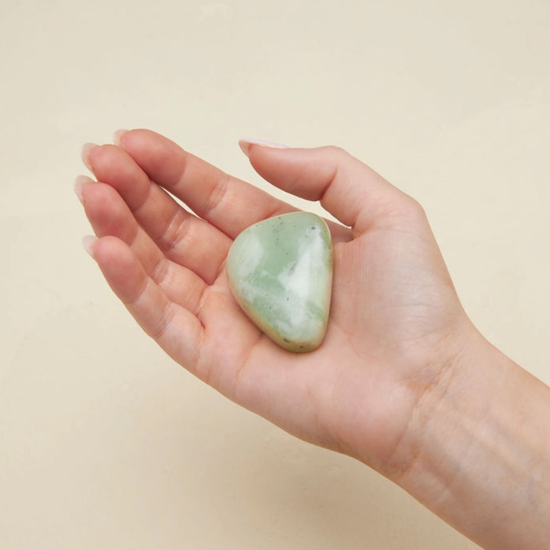 Palm Stone - Xiuyan Jade