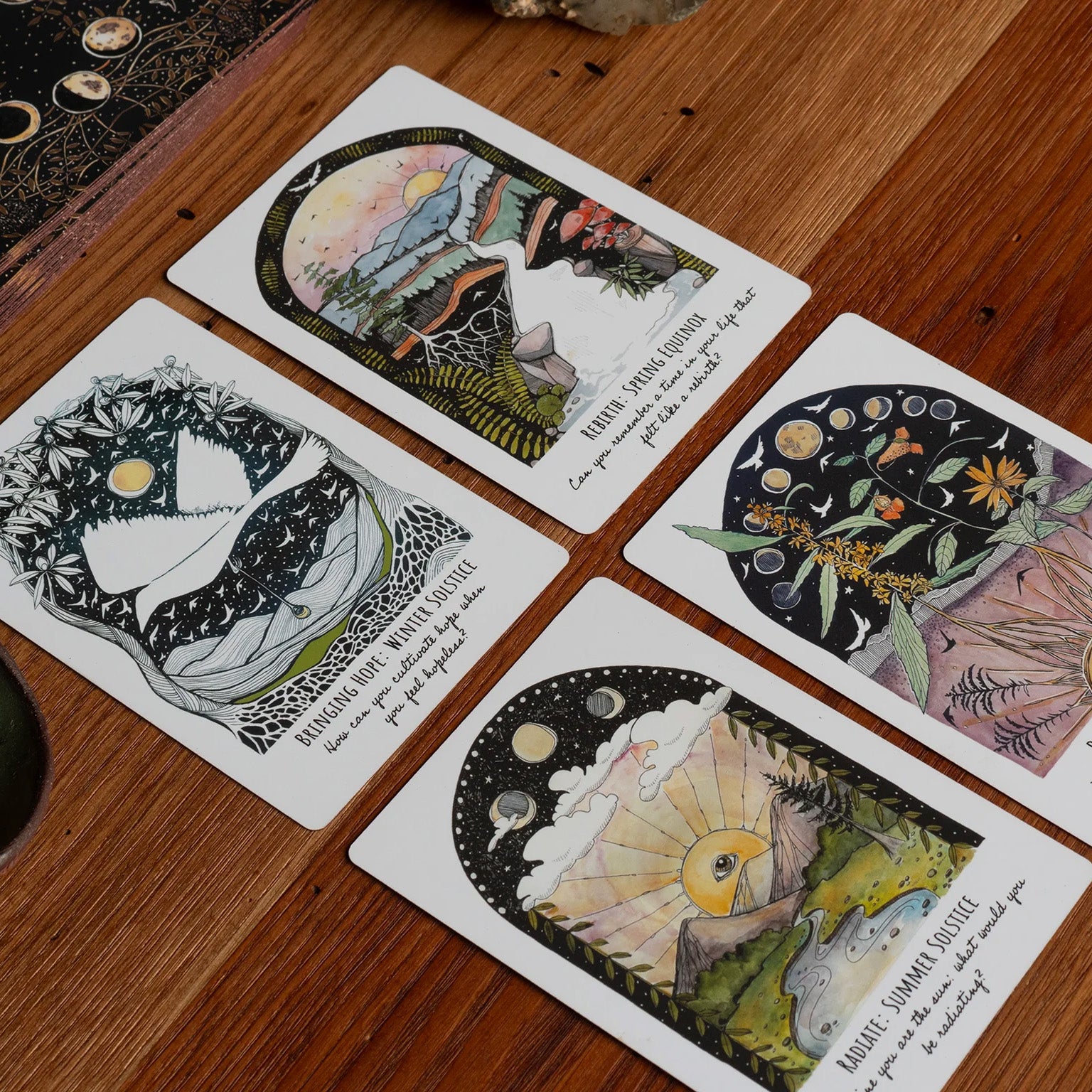 Phases and Forests Oracle Deck