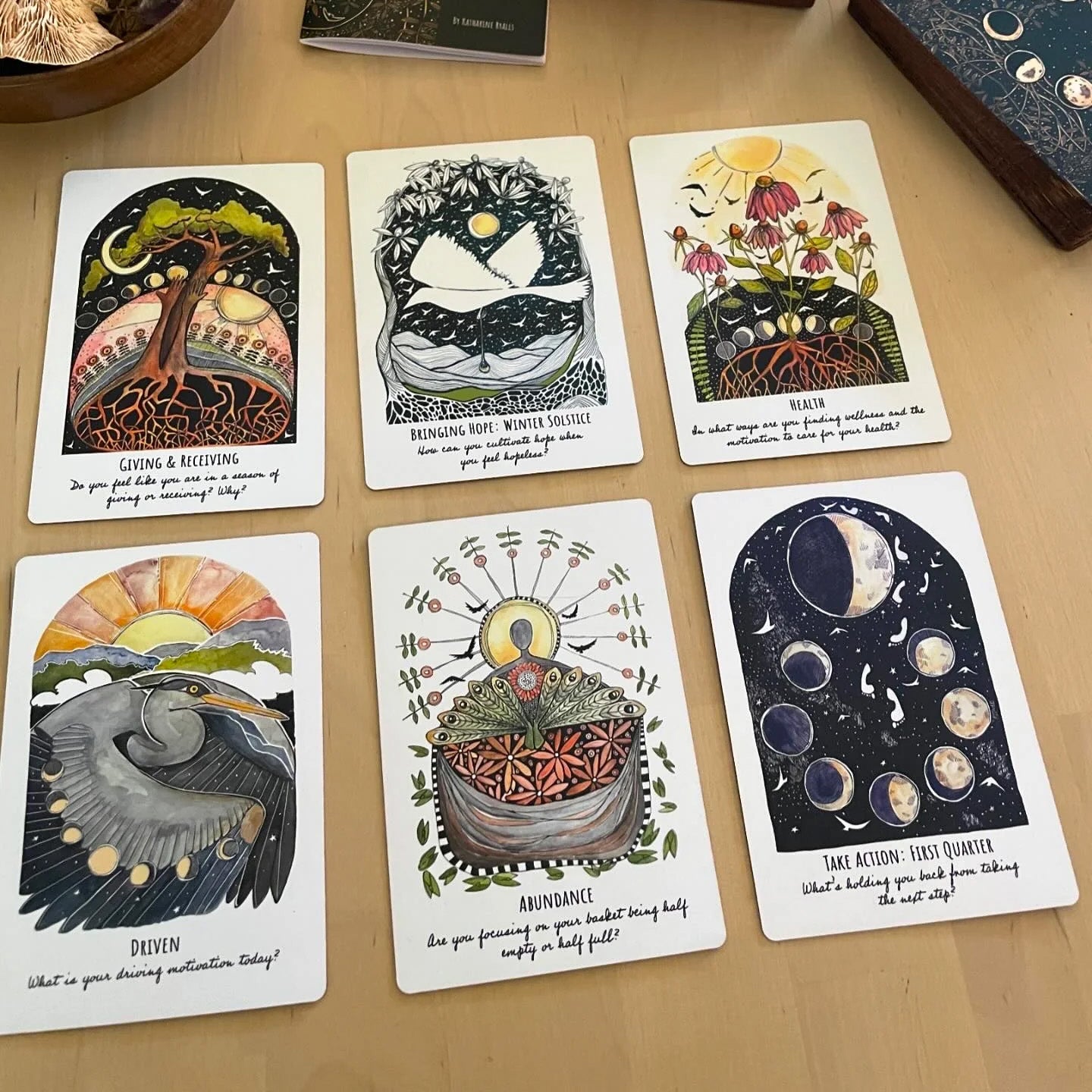 Phases and Forests Oracle Deck