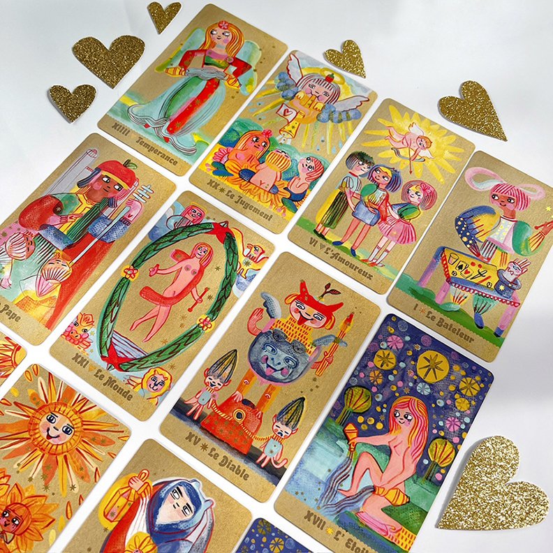 Pip Speak Tarot — KittenChops Illustration