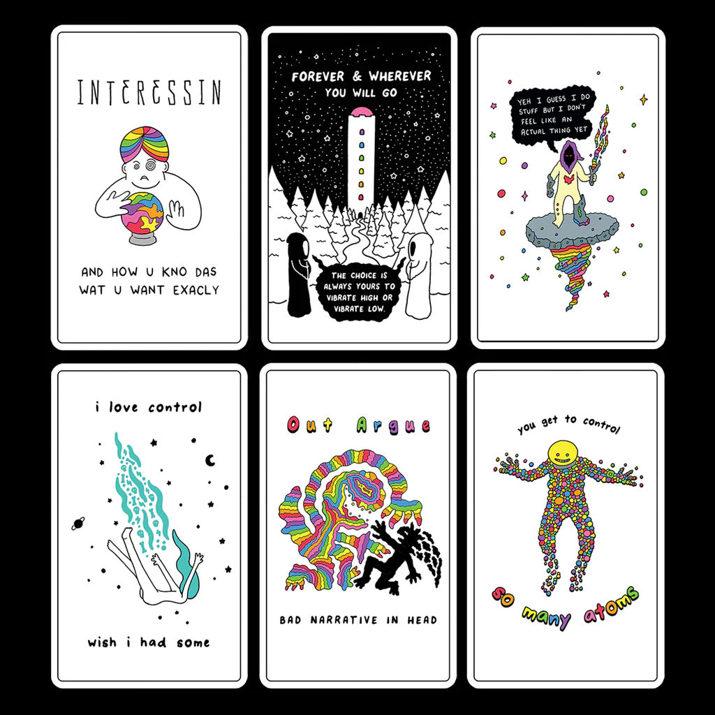 Rainbow Brainskull Oracle Deck