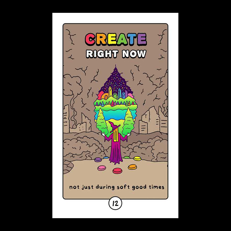 Rainbow Brainskull Oracle Deck