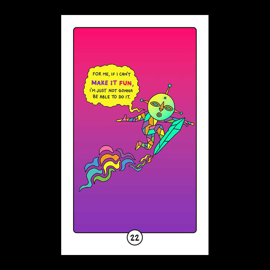 Rainbow Brainskull Oracle Deck