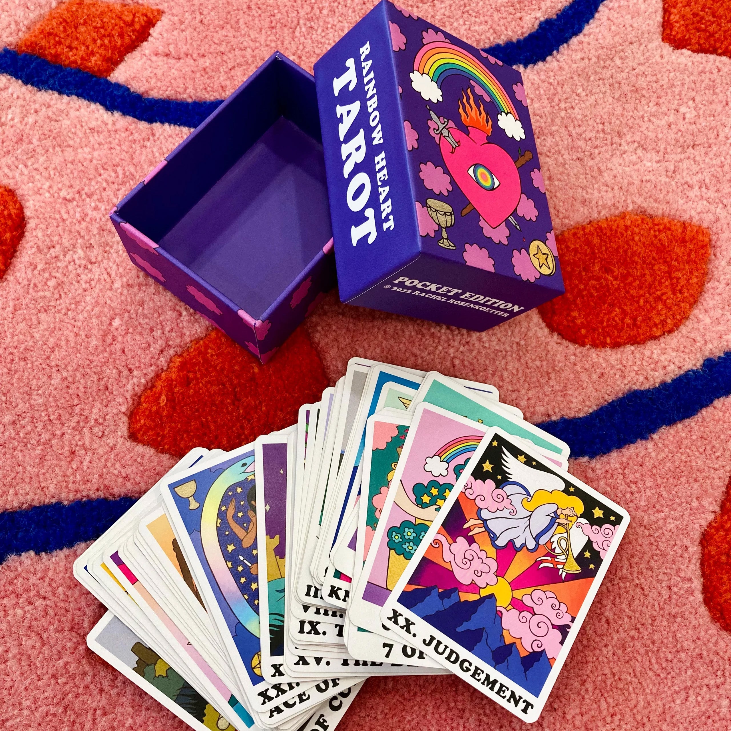 Rainbow Heart Tarot Pocket Edition