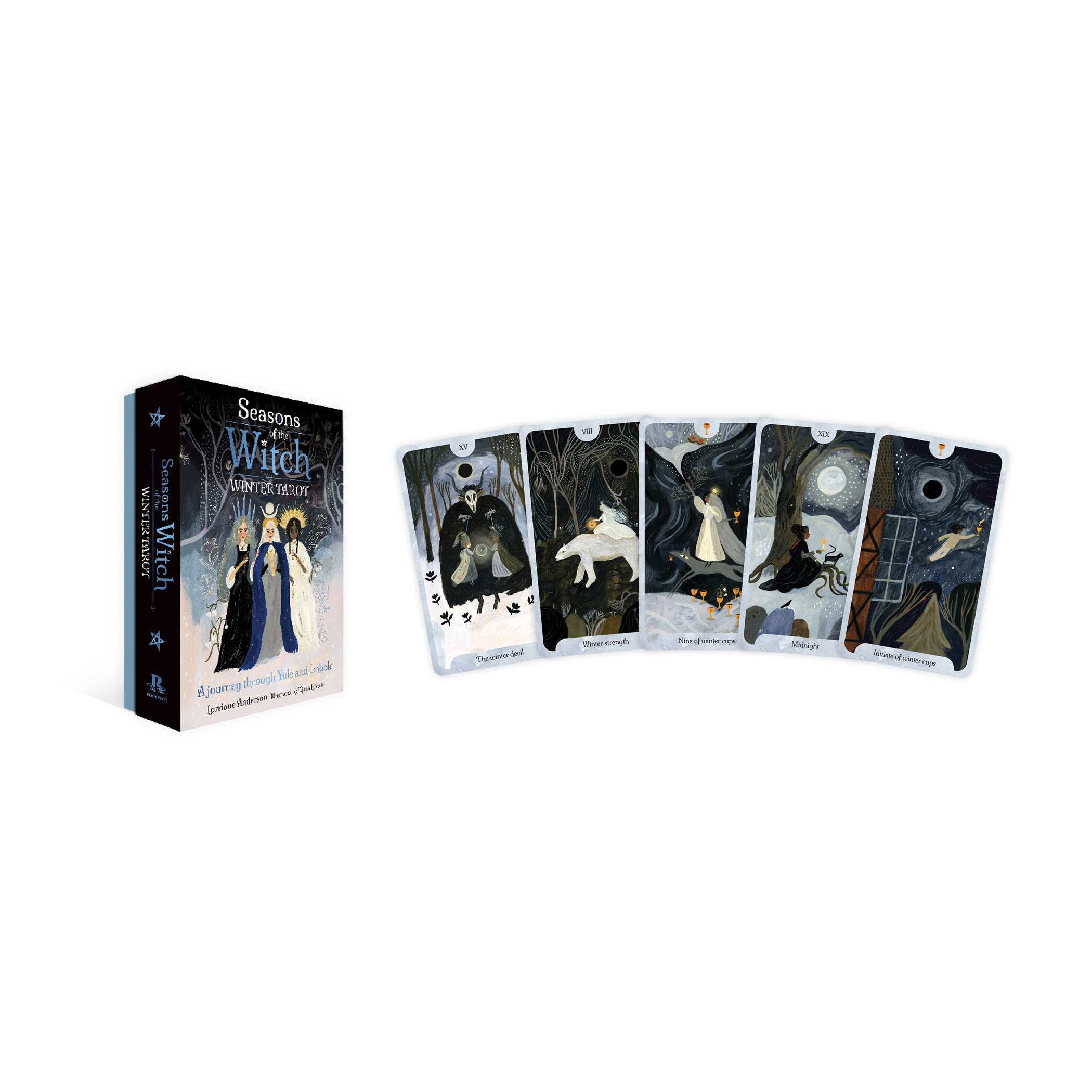 Seasons of the Witch: Winter Tarot by Lorriane Anderson and Tijana