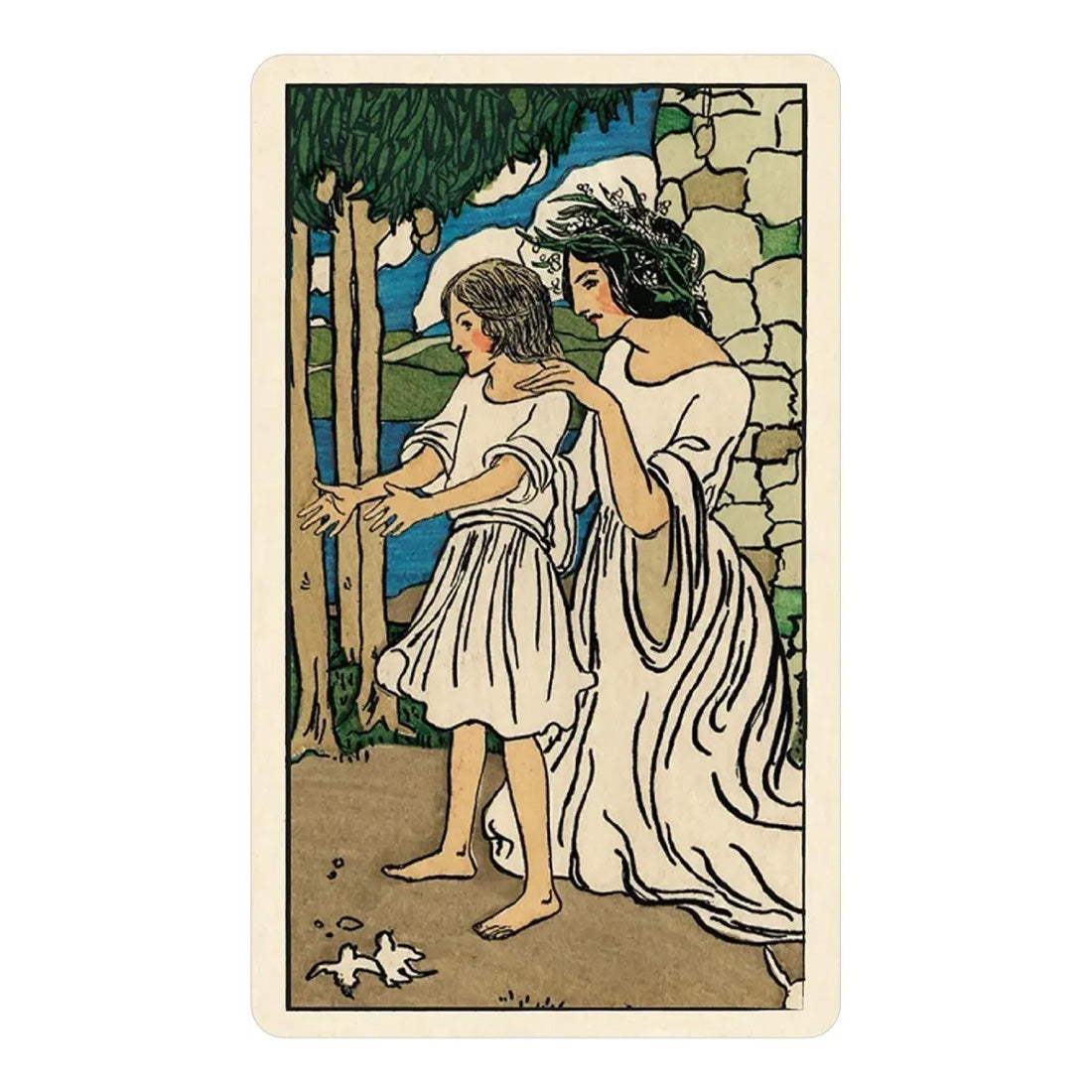 Smith-Waite Tarot Deck Borderless