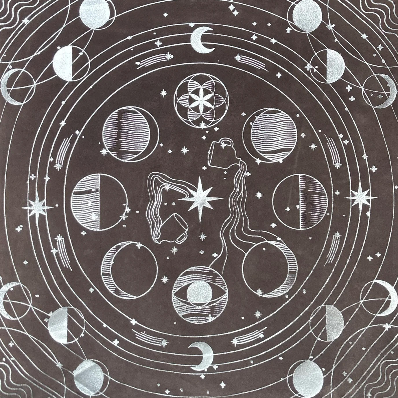 Star Seeker Altar Cloth - Soft Grey