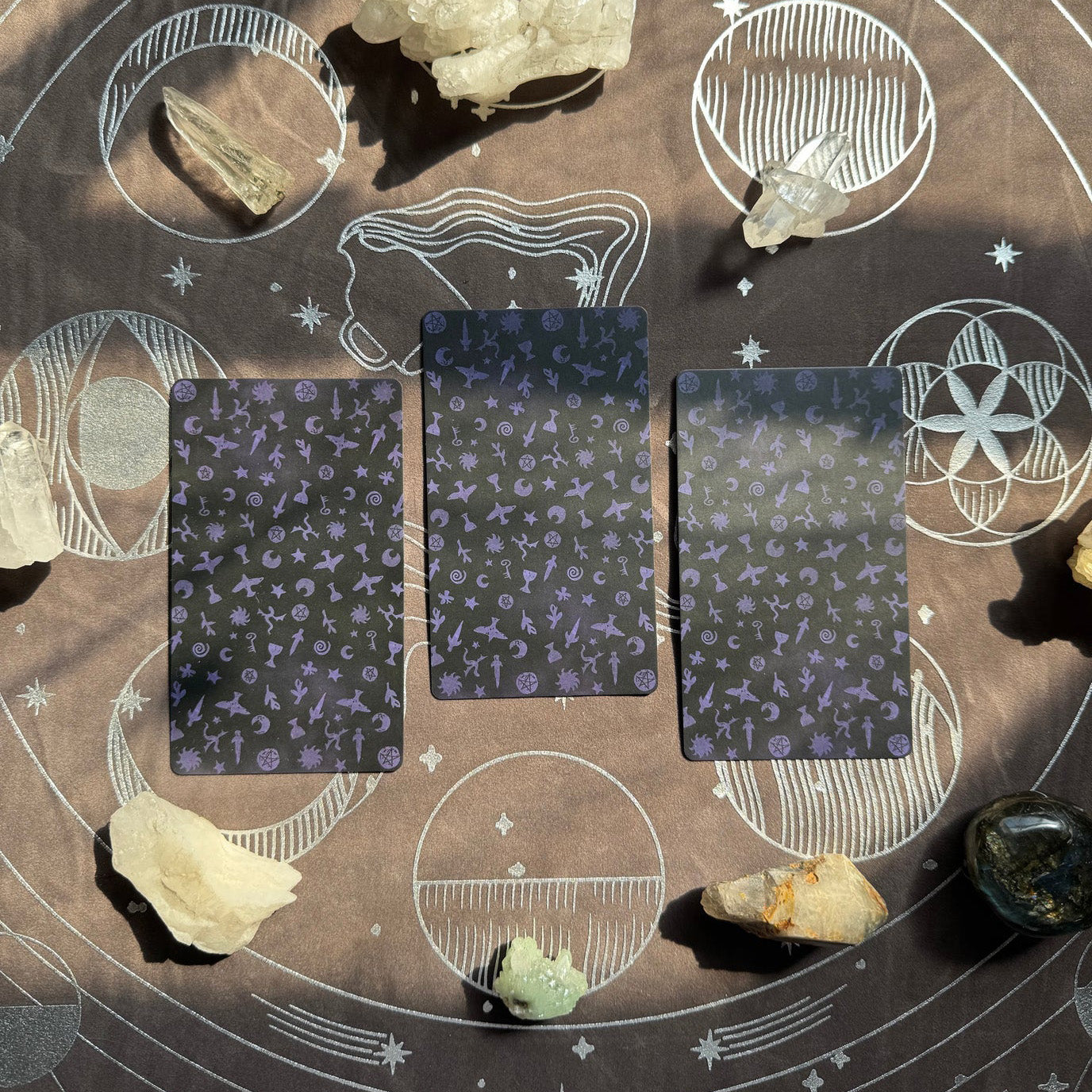 Star Seeker Altar Cloth - Soft Grey