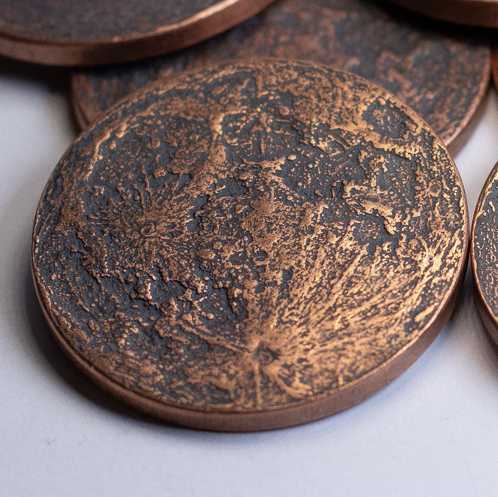 Super Blood Moon Copper Coin - 1.5 inches