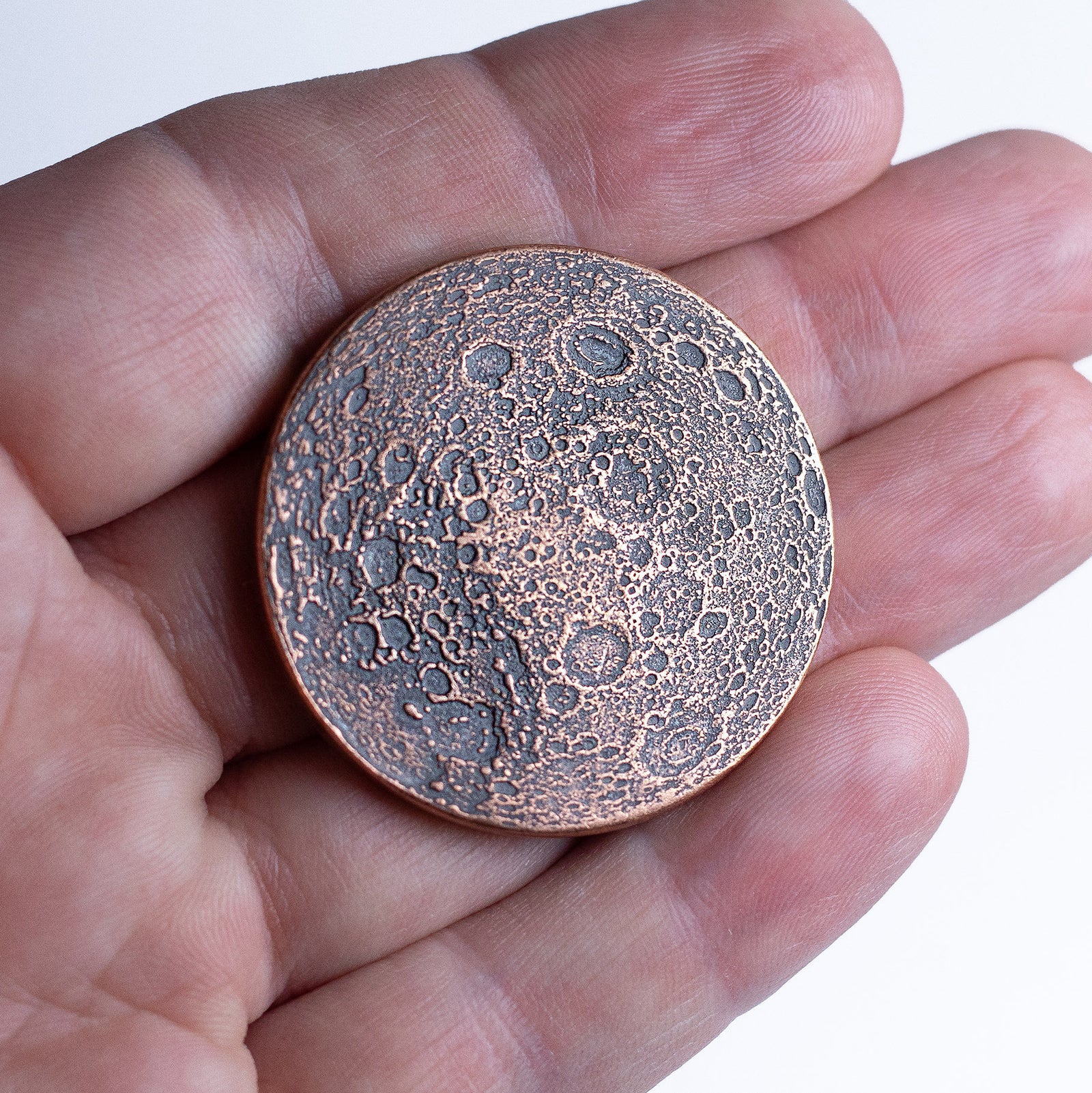 Super Blood Moon Copper Coin - 1.5 inches