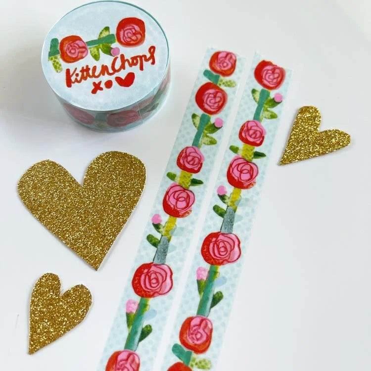 Tarot Rose Garden Washi Tape