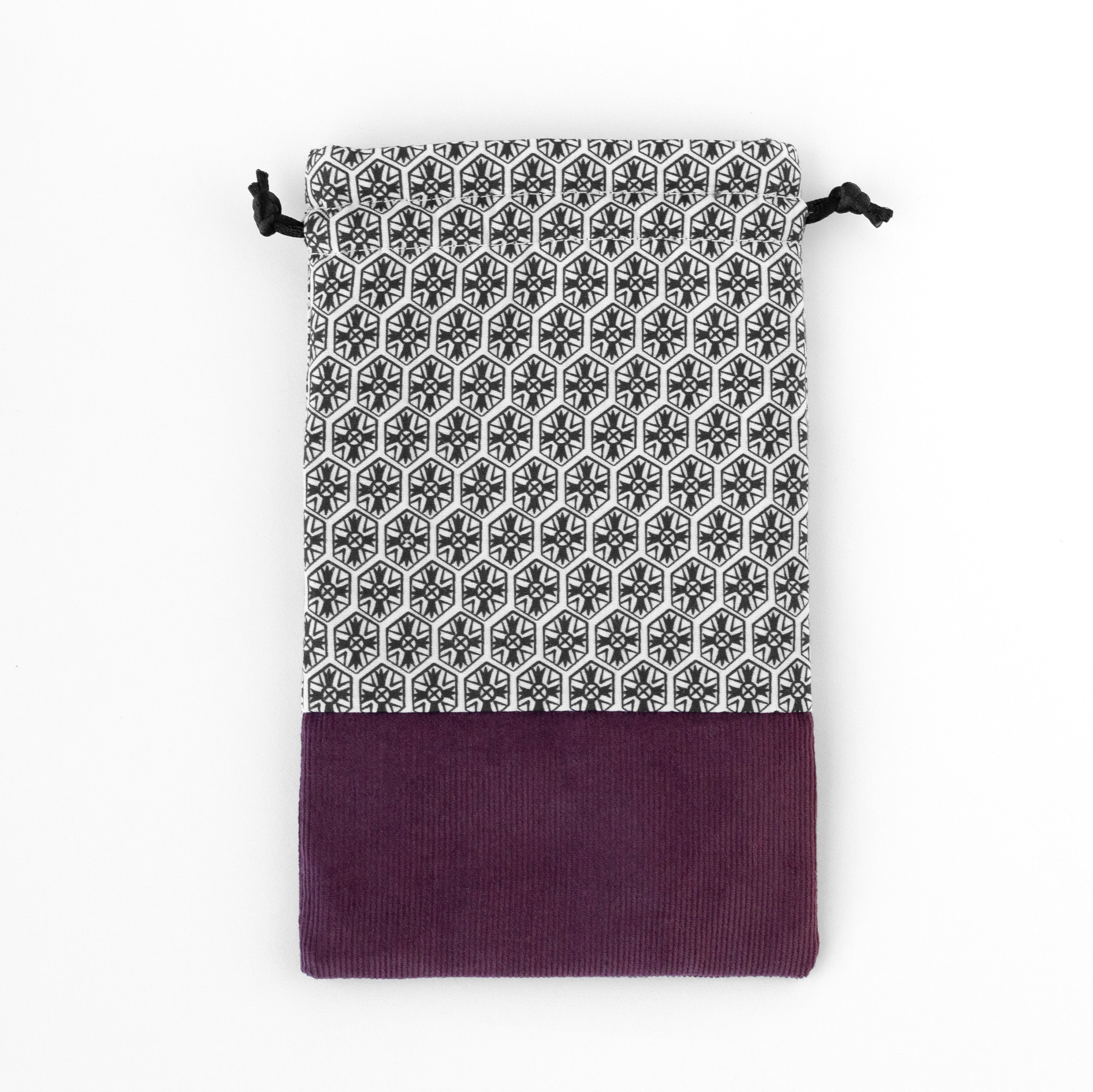 Corduroy Tarot Size Drawstring Bag