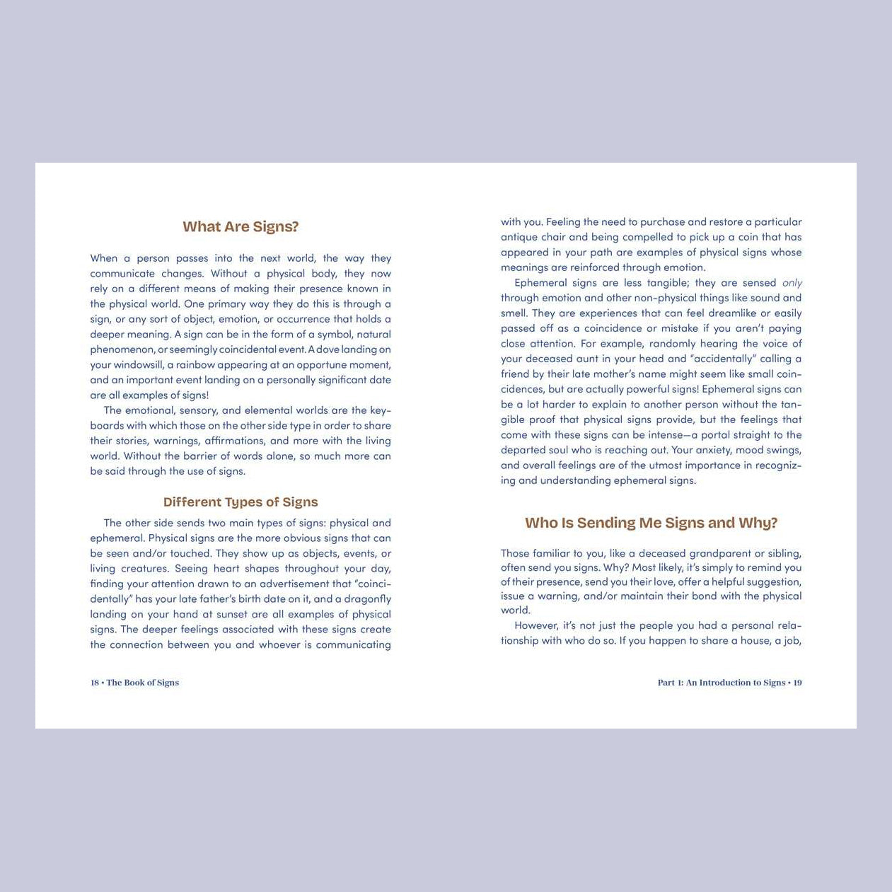 The Book of Signs