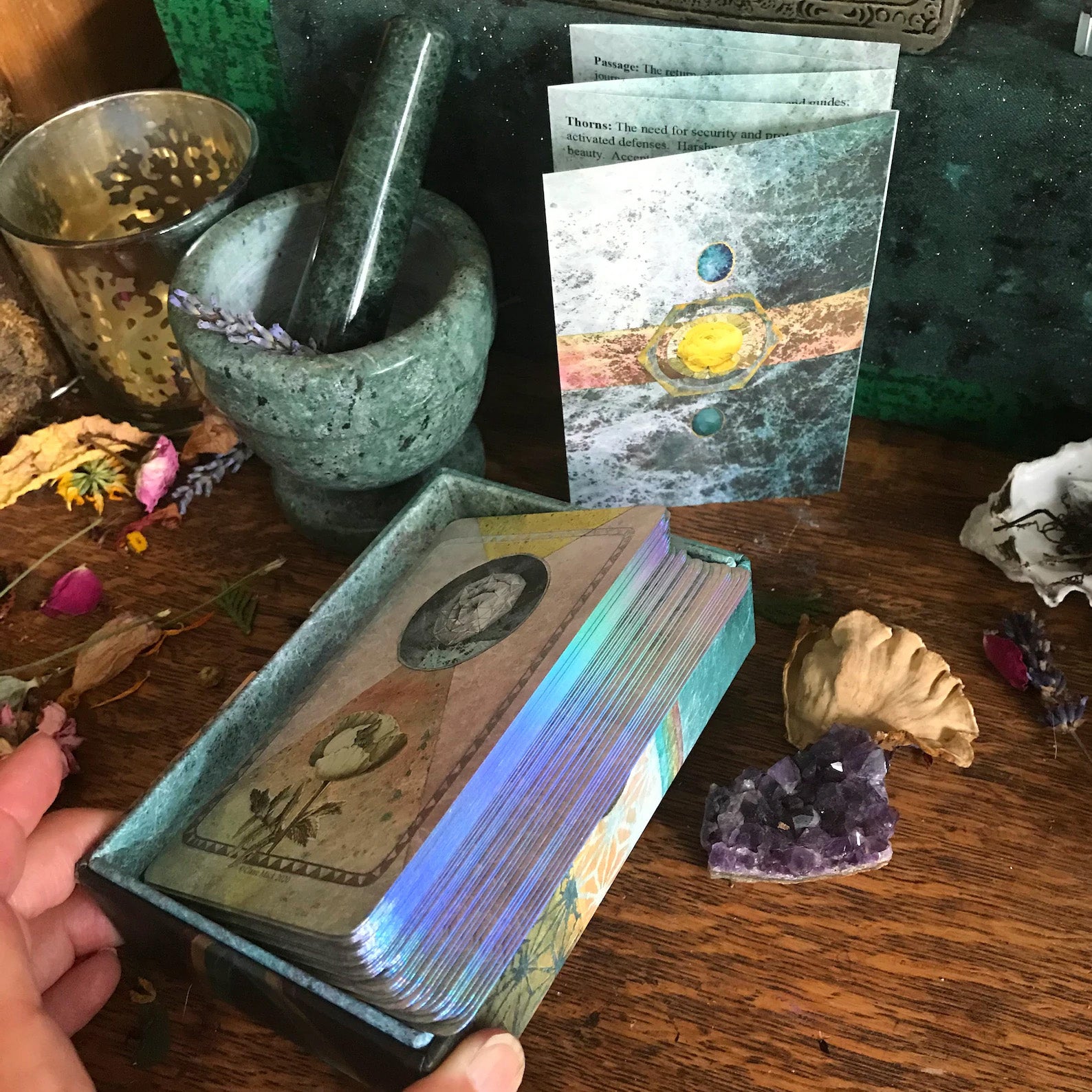 The Faceted Garden Oracle