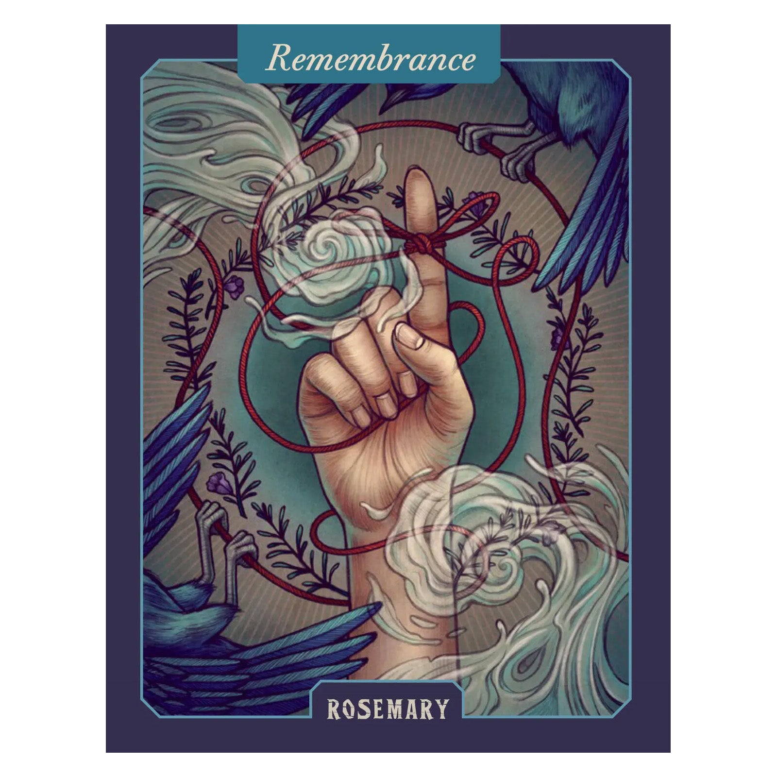 The Illustrated Herbiary Oracle Cards