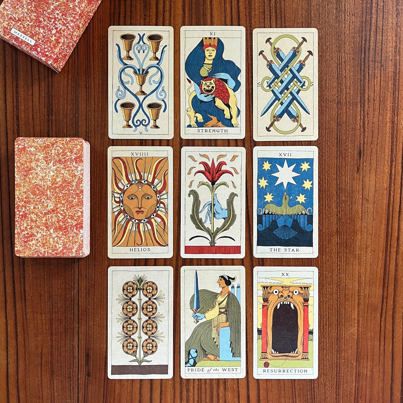 Moone Tsai, Quixote Rocinate, Dyer 3本セット The Othrysian Tarot by Michael Ezzell