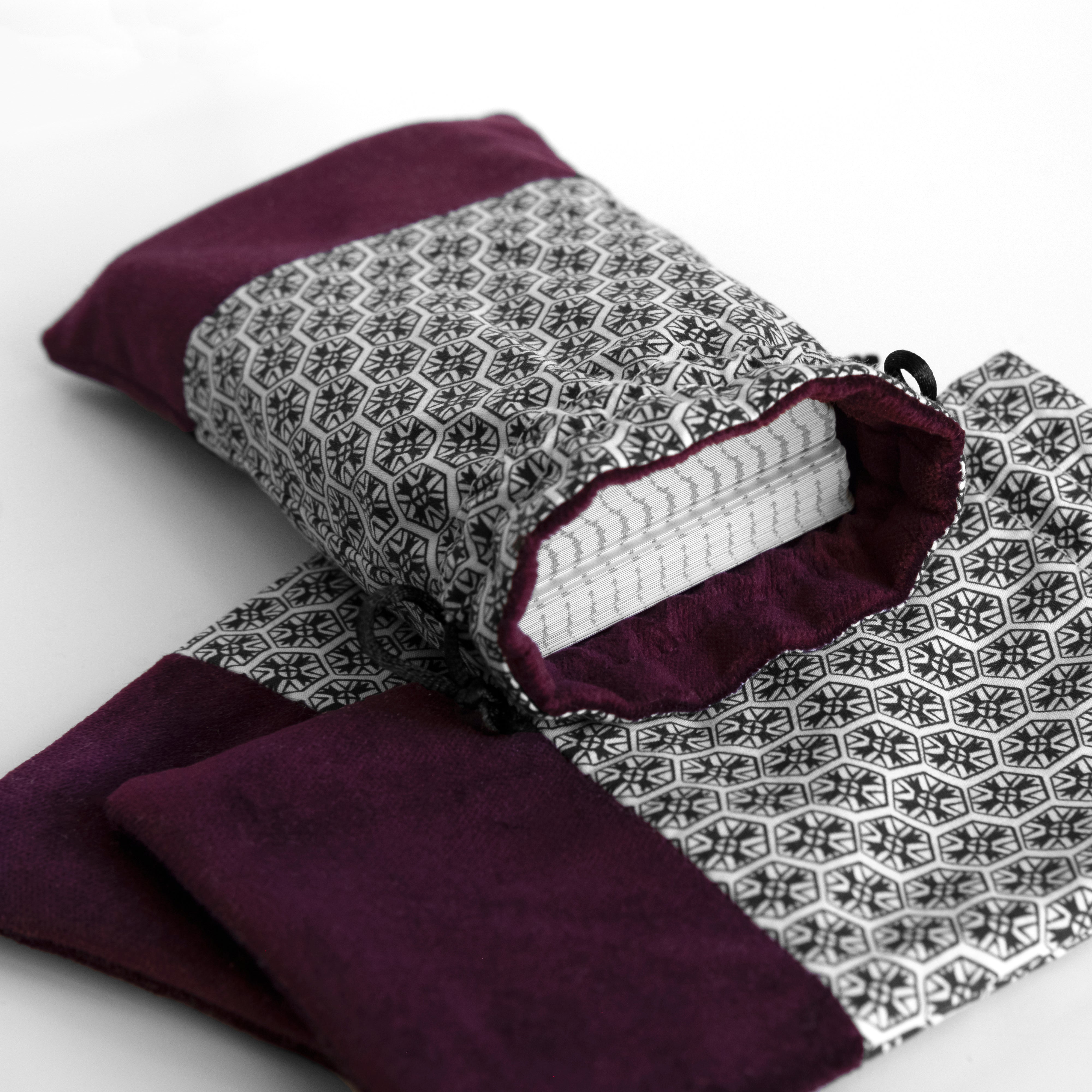 Velvet Tarot Size Drawstring Bag