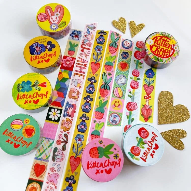Strawberry Pink Lemonade Washi Tape